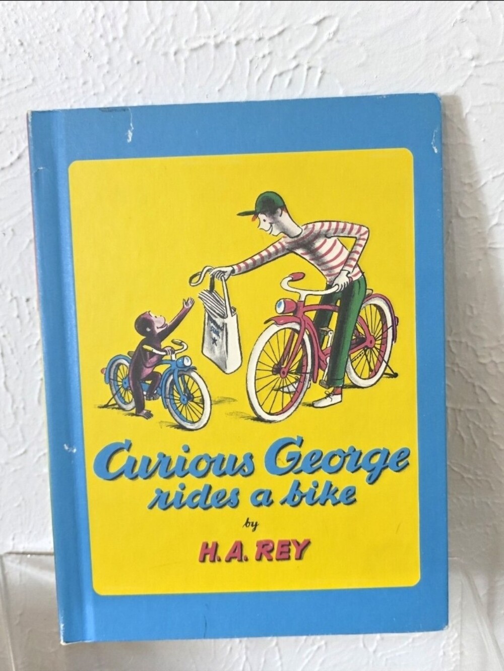 Curious George Rides a Bike by H A Rey 1959 Hardcover